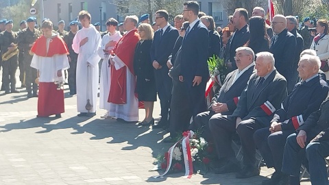 Uroczystości upamiętniające rocznicę Zbrodni Katyńskiej w Bydgoszczy. / Fot. Jolanta Fischer