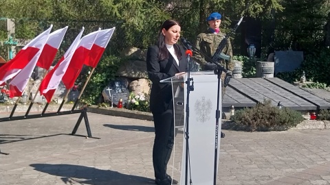 Uroczystości upamiętniające rocznicę Zbrodni Katyńskiej w Bydgoszczy. / Fot. Jolanta Fischer