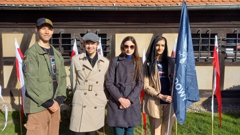 Protest przeciwko masowej imigracji odbył się na ul. Mostowej w Bydgoszczy/fot: Tatiana Adonis