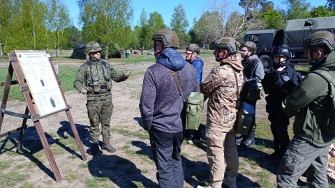 Akcja „Trenuj z Wojskiem" w Bydgoszczy/fot. Wiktor Sobociński