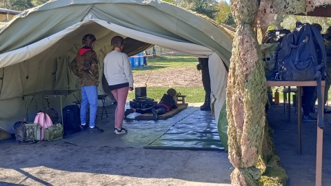 Akcja „Trenuj z Wojskiem" w Bydgoszczy/fot. Wiktor Sobociński