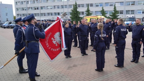 36 nowych policjantów z naszego regionu złożyło ślubowanie/fot: KWP w Bydgoszczy