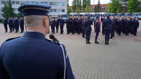 36 nowych policjantów z naszego regionu złożyło ślubowanie/fot: KWP w Bydgoszczy