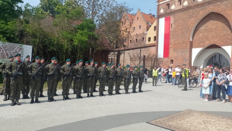 Uroczystości z okazji Dnia Flagi w Toruniu/fot. Michał Zaręba