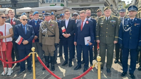 Uroczystość z okazji Dnia Flagi w Bydgoszczy/fot. Damian Klich