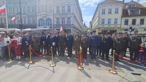 Uroczystość z okazji Dnia Flagi w Bydgoszczy/fot. Damian Klich