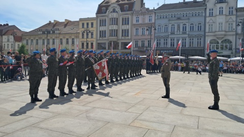 Uroczystość z okazji Dnia Flagi w Bydgoszczy/fot. Damian Klich
