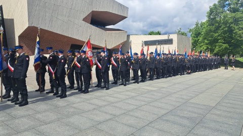 Tak wyglądały wojewódzkie obchody Dnia Strażaka w Toruniu. / Fot. Robert Duliński