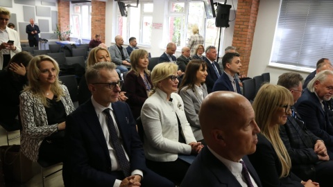 Podpisanie umowy na powstanie Centrum Stomatologii w Szpitalu Biziela. / Fot. Jolanta Fischer