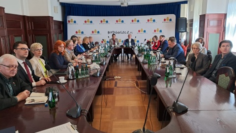 Rektor przedstawił plany podczas posiedzenia Komisji Rozwoju Miasta, Przedsiębiorczości i Nauki Rady Miasta Bydgoszczy. / Fot. Damian Klich
