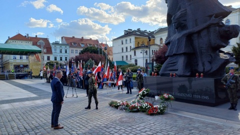 Tak 80. rocznicę zakończenia II wojny światowej uczczono w Bydgoszczy/fot. Katarzyna Bogucka