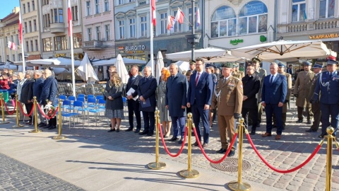 Tak 80. rocznicę zakończenia II wojny światowej uczczono w Bydgoszczy/fot. Katarzyna Bogucka