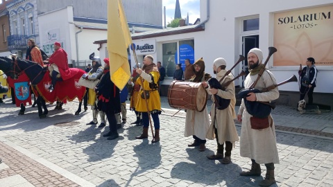 W Solcu Kujawskim zorganizowano „średniowieczny” Festyn św. Stanisława. To część obchodów 700-lecia nadania praw miejskich/fot: Wiktor Sobociński