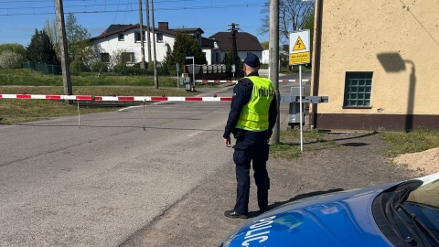 Tak wyglądąła akcja policji z wykorzystaniem drona. / KPP w Świeciu