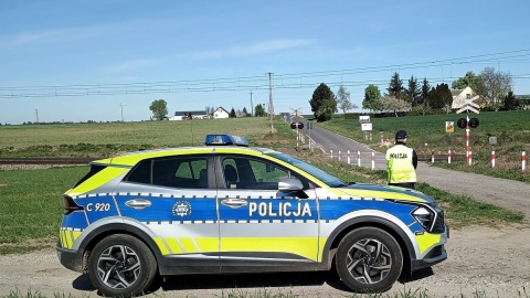 Tak wyglądąła akcja policji z wykorzystaniem drona. / KPP w Świeciu