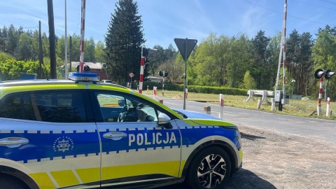 Tak wyglądąła akcja policji z wykorzystaniem drona. / KPP w Świeciu