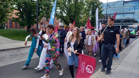 Kolorowy pochód otworzył Bydgoskie Juwenalia/fot: Tatiana Adonis