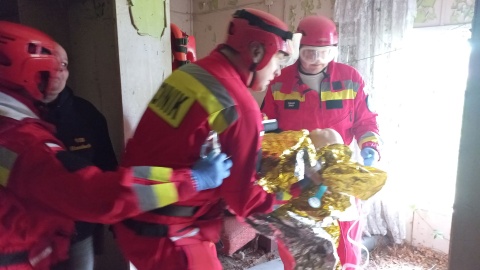 Wyjątkowa rywalizacja odbywa się w Skępem nieopodal Lipna: czwarte Otwarte Mistrzostwa Polski Ratowników Wodnych w Udzielaniu Kwalifikowanej Pierwszej Pomocy/fot. Marek Ledwosiński