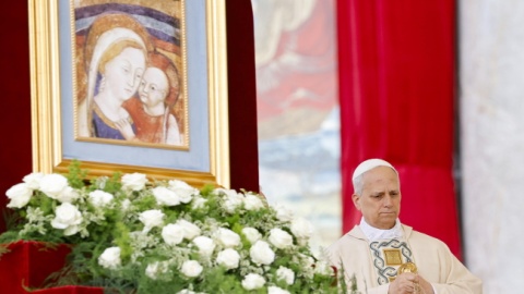 Papież Leon XIV /fot. FABIO FRUSTACI/PAP/EPA