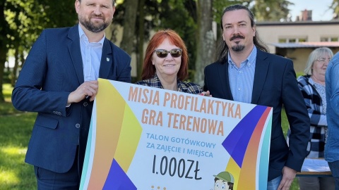 Gra terenowa „Misja Profilaktyka"/fot. Gmina Dobrcz/Facebook