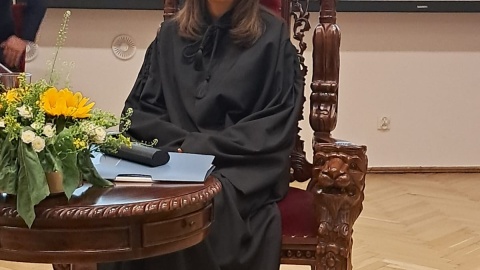 Uroczystość nadania tytułu doktora honoris causa Politechniki Bydgoskiej prof. Joanniej Barłowskiej/fot. Damian Klich
