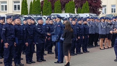 Tak wyglądało uroczyste ślubowanie w Bydgoszczy. / Fot. Radosław Łączkowski