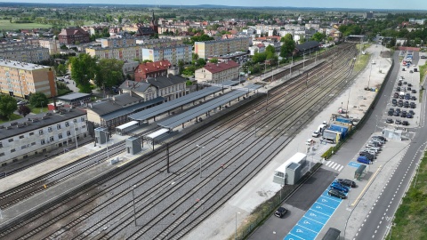Stacja w Nakle nad Notecią po modernizacji/fot. PKP PLK