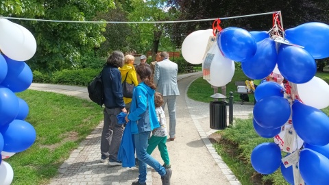 Jan Rulewski zorganizował europejski piknik w Parku Kochanowskiego/fot: Monika Siwak