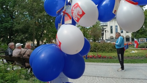 Jan Rulewski zorganizował europejski piknik w Parku Kochanowskiego/fot: Monika Siwak