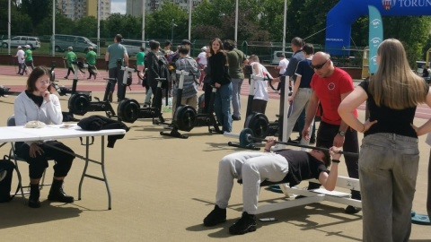 W zawodach na Stadionie Miejskim w Toruniu wzięło udział blisko 500 osób/fot: Robert Duliński