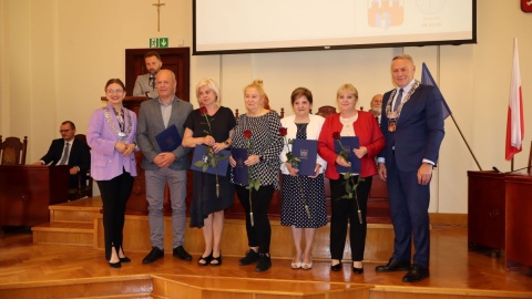Uroczystość z okazji 35-lecia samorządu odbyła się podczas sesji Rady Miasta Bydgoszczy/fot. Tatiana Adonis