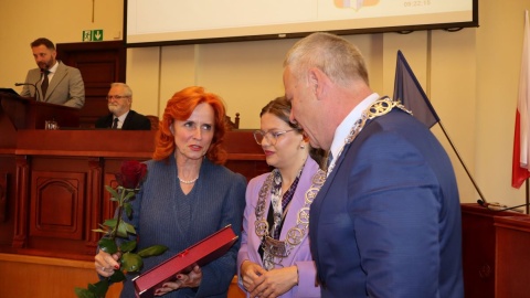 Uroczystość z okazji 35-lecia samorządu odbyła się podczas sesji Rady Miasta Bydgoszczy/fot. Tatiana Adonis