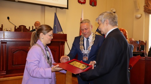 Uroczystość z okazji 35-lecia samorządu odbyła się podczas sesji Rady Miasta Bydgoszczy/fot. Tatiana Adonis