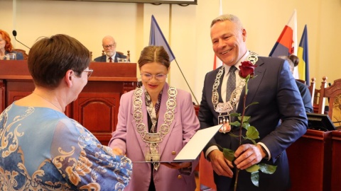 Uroczystość z okazji 35-lecia samorządu odbyła się podczas sesji Rady Miasta Bydgoszczy/fot. Tatiana Adonis