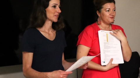 O tym, jak dbać o higienę dzieciom opowiadały Katarzyna Kruszyna i Joanna Nowak-Rut ze Szpitala Uniwersyteckiego im. dr. Jurasza w Bydgoszczy/fot. Tatiana Adonis