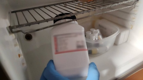 Laboratorium narkotykowe w przyczepie/fot. KMP w Bydgoszczy