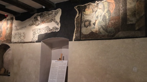 Otwarcie dla zwiedzających refektarza sióstr klarysek przy ul. Gdańskiej 5 w Bydgoszczy/fot. Agata Raczek