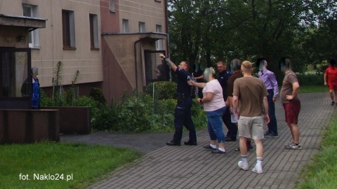 Tak wyglądała akcja w Ślesinie. / Fot. Materiały policji