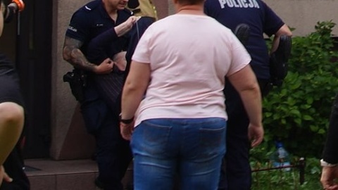 Tak wyglądała akcja w Ślesinie. / Fot. Materiały policji