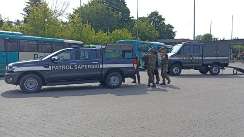 Atak uzbrojonych napastników na dworcu autobusowym. Służby ćwiczyły w Toruniu/fot. Monika Kaczyńska