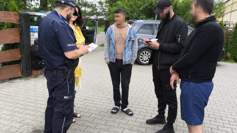 Akcja zatrzymań osób poszukiwanych/fot. KWP w Bydgoszczy