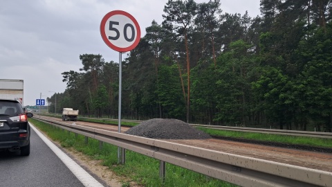 Zmiany w ruchu w związku z budowaną S10 w Stryszku/fot. Magdalena Gill