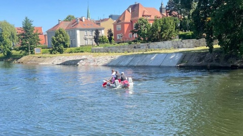 Wielki Wyścig Butelkowy, ekipa Polskiego Radia PiK/fot. Izabela Langner