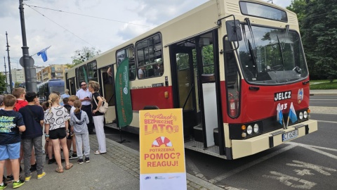 „Przystanek Bezpieczne Lato” w Toruniu/fot. MZK w Toruniu
