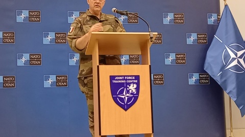 admirał Pierre Vandier, główny dowódca NATO ds. transformacji/fot. Agata Raczek