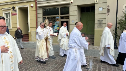 Tak wyglądało Boże Ciało w Bydgoszczy. / Fot. Izabela Langner