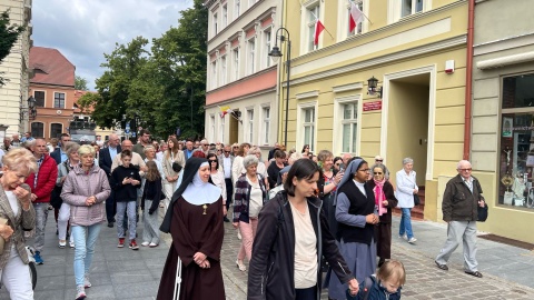 Tak wyglądało Boże Ciało w Bydgoszczy. / Fot. Izabela Langner