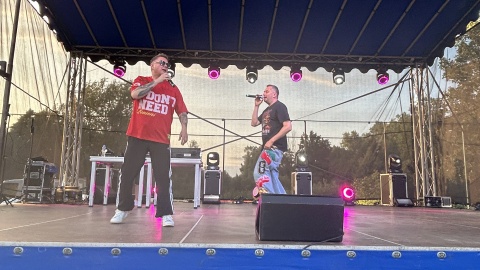 Norbi na scenie „Lata w rytmie PiK-a”/fot. Dariusz Gross