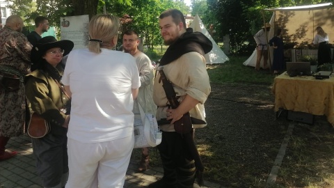 Podczas bydgoskich obchodów Nocy Kupały zorganizowano wiele warsztatów i zabaw/fot: Monika Siwak