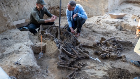 Wykopaliska archeologiczne w Borównie/fot. Instytut Pamięci Narodowej Oddział w Gdańsku/Facebook